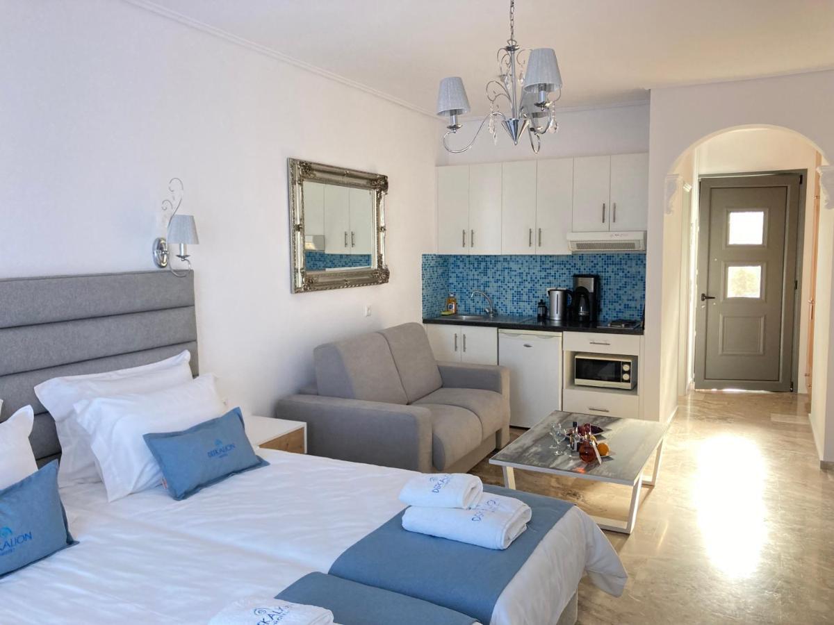 Hotel Defkalion Петра Экстерьер фото
