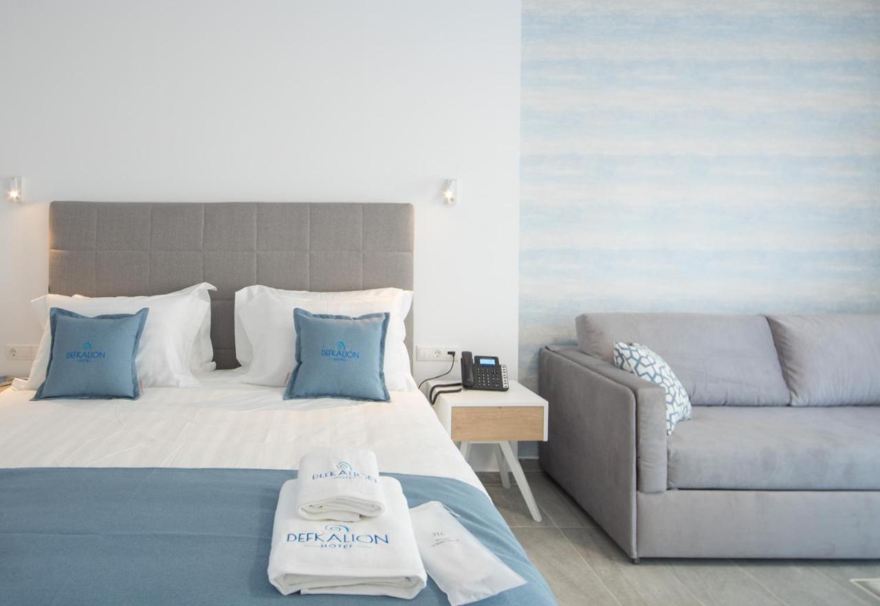 Hotel Defkalion Петра Экстерьер фото