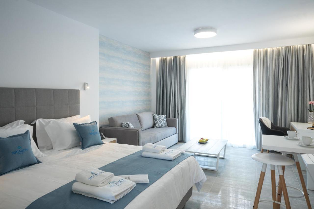 Hotel Defkalion Петра Экстерьер фото