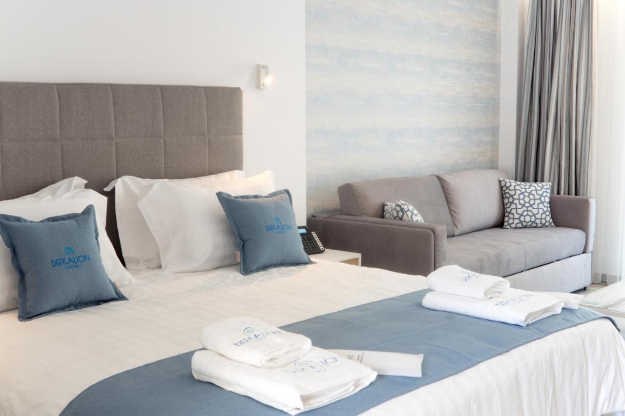 Hotel Defkalion Петра Экстерьер фото