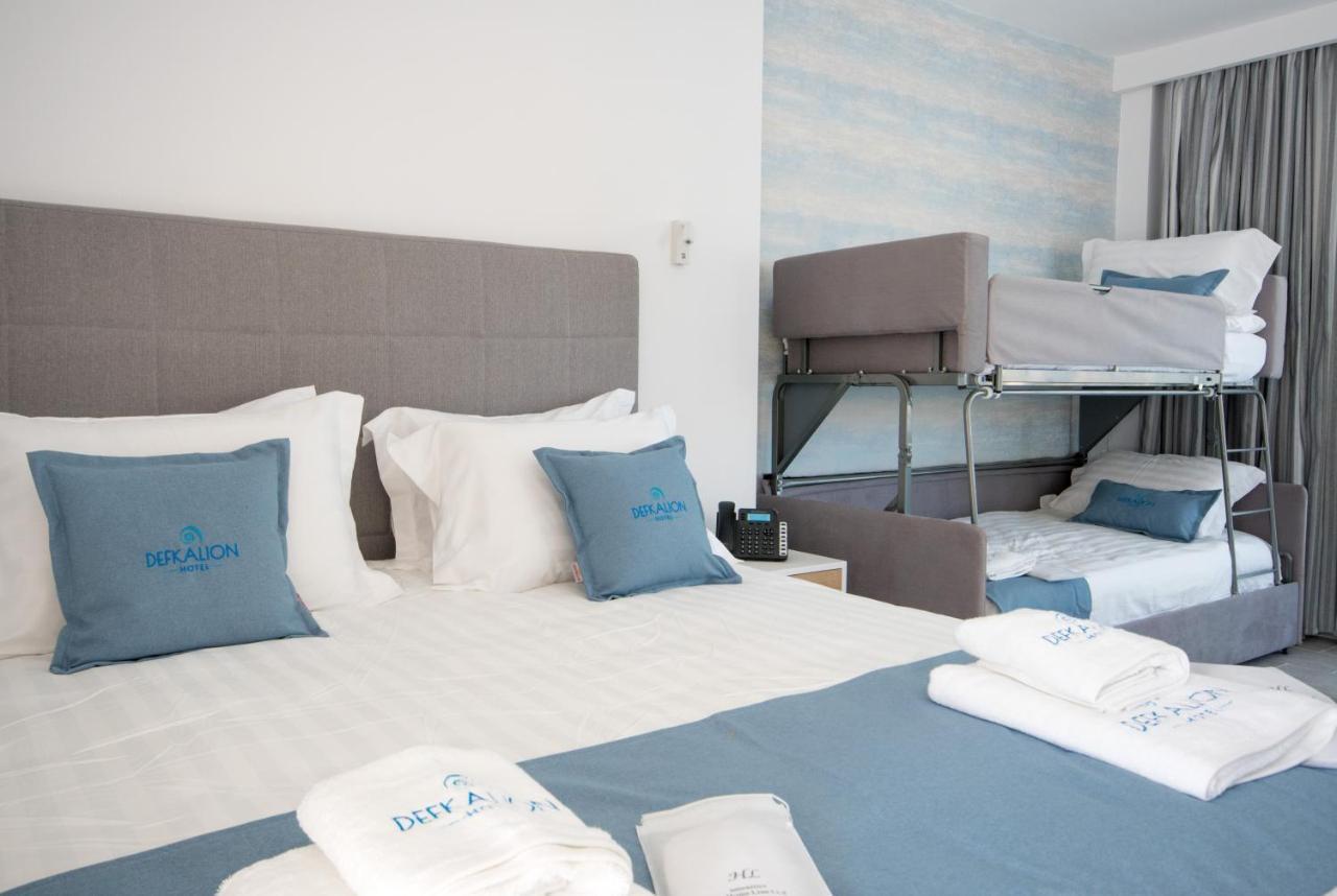 Hotel Defkalion Петра Экстерьер фото